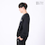 リーフ（REEF）ロゴ クルーネック スウエット RFSWM2301-BLK