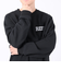 リーフ（REEF）ロゴ クルーネック スウエット RFSWM2301-BLK