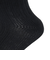 クー（Coo.）裏側発熱 二重編み靴下 2足組 894Q3OK0271 BLK