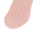 クー（Coo.）裏側発熱 二重編み靴下 2足組 895Q3OK0272 PNK