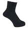 クー（Coo.）サウナ後 温足 ソックス 895Q3OK0314 BLK