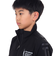 ジュニア 絶耐撥水 ヒートクロス brushed ウィンドブレーカー ジャケット WB3F0037-TR856-GRSD BLK