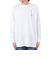 GRAPHIC 長袖Ｔシャツ 2 SL23FWL-APP002WHT