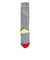 フェニックス（PHENIX）ジュニア 子供 スキー スノーボード ソックス Pop Star Socks ESB23SO81 GRAY