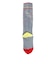 フェニックス（PHENIX）ジュニア 子供 スキー スノーボード ソックス Pop Star Socks ESB23SO81 GRAY