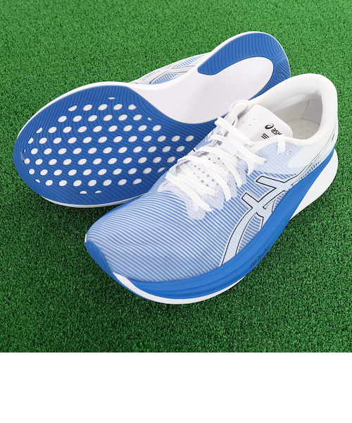 ASICS S4 ランニングシューズ ブルー/ホワイト　サイズ27.0cm アシックス（ASICS）ランニングシューズ S4 ブルー ホワイト
