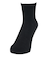 クー（Coo.）HEAT-X 3足組 アンクルソックス 894Q3OK0276 BLK 防寒