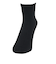 クー（Coo.）3層アンクル ソックス 2足組 894Q3OK0301 BLK