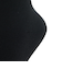 クー（Coo.）3層アンクル ソックス 2足組 894Q3OK0301 BLK