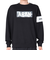 エアボーン（ARBN）スウェットシャツ 長袖 クルー AB23FWM-APP412BLK