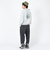 エアボーン（ARBN）スウェット 長袖 フーディ1 AB23FWM-APP413LGRY