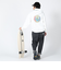エアボーン（ARBN）スウェット 長袖 フーディ1 AB23FWM-APP413WHT