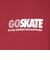 GO SKATE 長袖Tシャツ SL23FWM-APP010RED