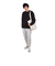 TONAL APPLIQUE CREW トレーナー DM17795-BDS