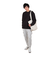 TONAL APPLIQUE CREW トレーナー DM17795-BDS