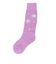 エアボーン（ARBN）ガールズ HEAT-X クルーソックス BLU/PUR 雪 2足組 AB43AC1592 BLU15 防寒 15cm