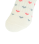 エアボーン（ARBN）ガールズ HEAT-X クルーソックス WHT/PNK ハート 2足組 AB43AC1597 WHT19 防寒