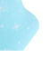 エアボーン（ARBN）ガールズ HEAT-X クルーソックス BLU/PUR 雪 2足組 AB43AC1598 BLU19 防寒 19cm