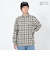 FLANNEL EMB シャツ SL23FWM-APP001KHK