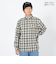 FLANNEL EMB シャツ SL23FWM-APP001KHK