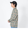FLANNEL EMB シャツ SL23FWM-APP001KHK