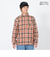 FLANNEL EMB シャツ SL23FWM-APP001ORG