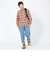 FLANNEL EMB シャツ SL23FWM-APP001ORG