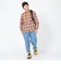 FLANNEL EMB シャツ SL23FWM-APP001ORG