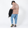 FLANNEL EMB シャツ SL23FWM-APP001ORG