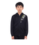 ジュニア grit フリース フルジップパーカー SW3F0042-TR862-GRCD BLK