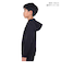 ジュニア grit フリース フルジップパーカー SW3F0042-TR862-GRCD BLK