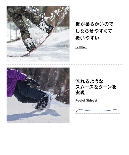 サロモン（SALOMON）ジュニア 子供用 スノーボード板 23-24 GRACE