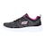 スケッチャーズ（SKECHERS）カジュアルシューズ ダイナマイト 2.0イン ア フラッシュ ワイド ブラック ピンク 12965W-BKHP スニーカー