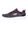 スケッチャーズ（SKECHERS）カジュアルシューズ ダイナマイト 2.0イン ア フラッシュ ワイド ブラック ピンク 12965W-BKHP スニーカー