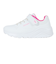 スケッチャーズ（SKECHERS）ガールズスニーカー スポーツシューズ UNO LITE 310451L-WHP
