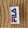 フィラ（FILA）ニット帽 キャットイーズワッチ 23401320693970 防寒 ネコ耳 フリーサイズ ベージュ