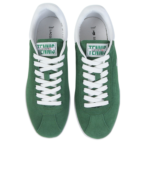 ■LACOSTE■ラコステ ダークグリーンスニーカー WOMEN ラコステ LACOSTE ウィメンズ BASESHOT PRM 124 1 SFA （ダーク