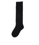 クー（Coo.）厚地あったかロングパイル靴下 894Q3OK0267 BLK