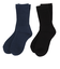 クー（Coo.）やわらかバルキー靴下 895Q3OK0247 NVYBLK