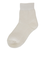 クー（Coo.）やわらかバルキー靴下 895Q3OK0261 WHT