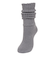 クー（Coo.）厚地あったかロングパイル靴下 895Q3OK0264 GRY