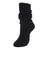 クー（Coo.）厚地あったかロングパイル靴下 895Q3OK0266 BLK
