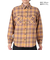 エスエーエス（S.A.S）ネルチェックCPOシャツ SAS2325800-29:BROWN
