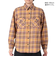 エスエーエス（S.A.S）ネルチェックCPOシャツ SAS2325800-29:BROWN