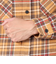 エスエーエス（S.A.S）ネルチェックCPOシャツ SAS2325800-29:BROWN