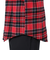 エスエーエス（S.A.S）ネルチェックCPOシャツ SAS2325800-39:WINE