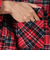 エスエーエス（S.A.S）ネルチェックCPOシャツ SAS2325800-39:WINE