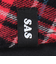 エスエーエス（S.A.S）ネルチェックCPOシャツ SAS2325800-39:WINE