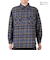 エスエーエス（S.A.S）ネルチェックCPOシャツ SAS2325800-79:NAVY