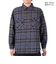 エスエーエス（S.A.S）ネルチェックCPOシャツ SAS2325800-79:NAVY